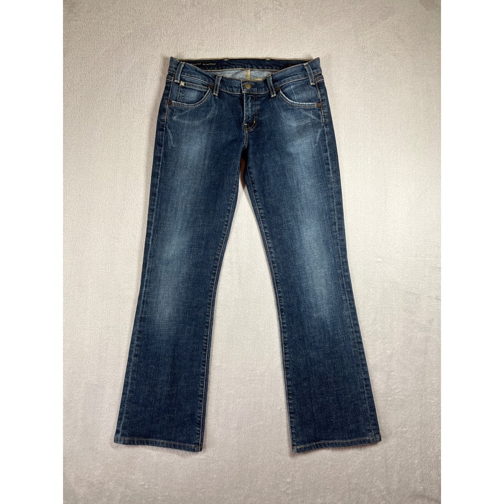 Citizens of Humanity The Rose 099 Low Waist Bootcut Jeans Blue Vintage Size 30